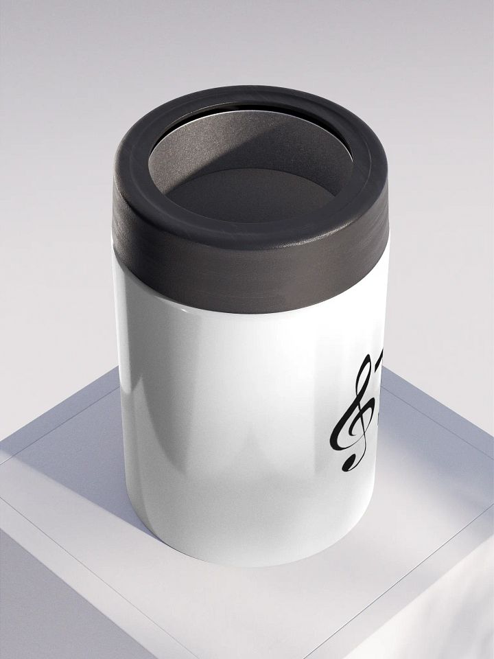 TDS Music White Stainless Steel Koozie product image (2)