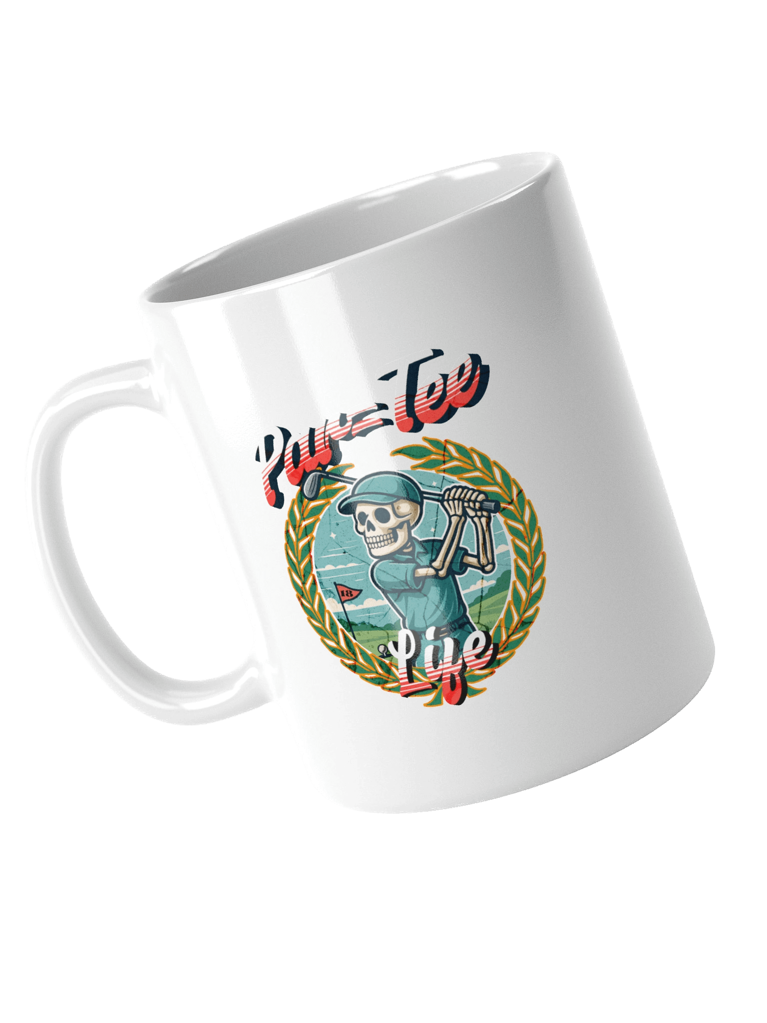 Par Tee Life Golfing Golfer Skeleton Mug product image (2)