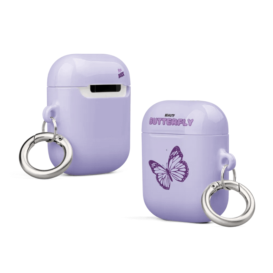 Airpods case butterfly product image (3)