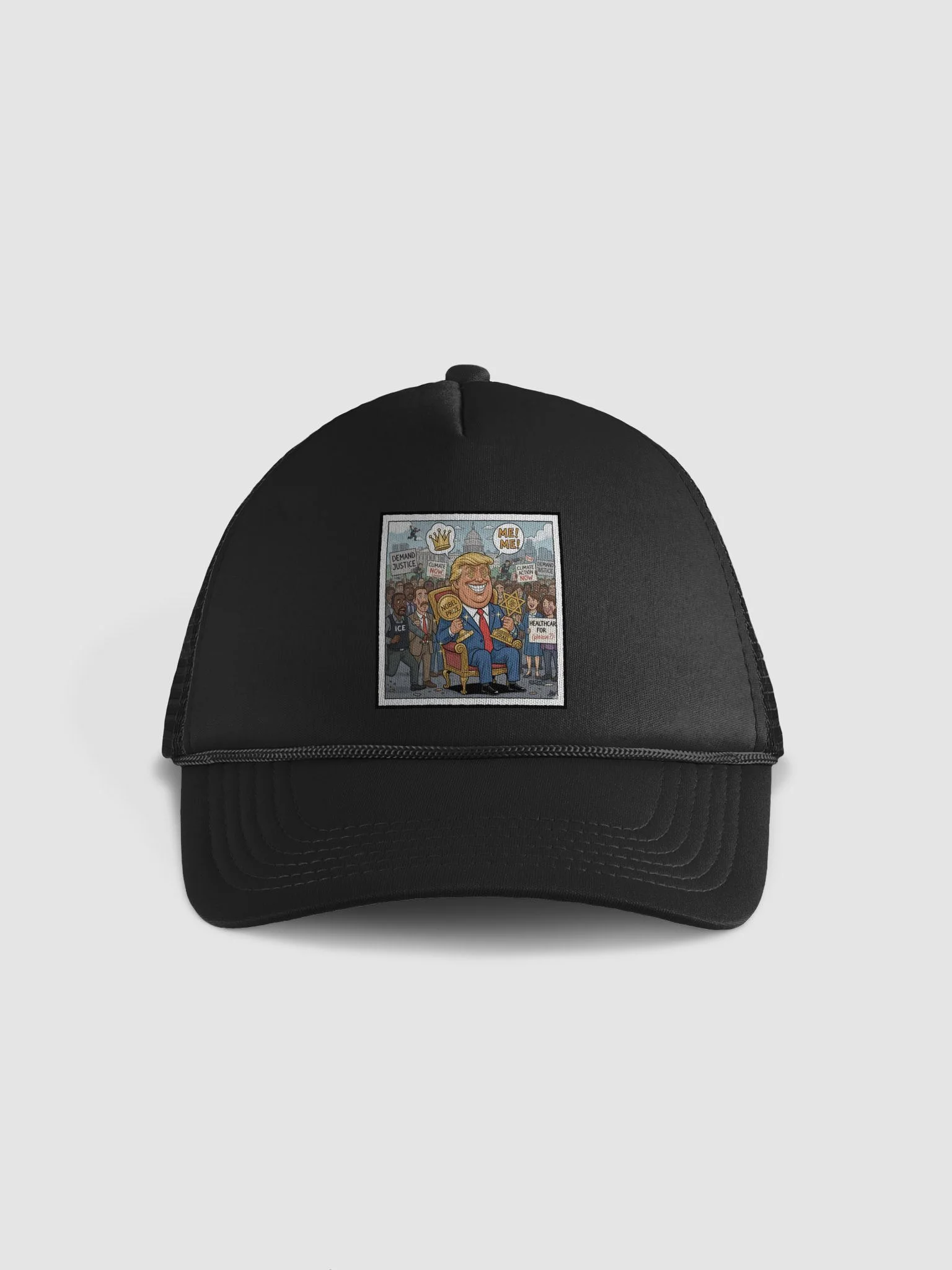 Nobel Protest Foam Trucker Hat product image (1)