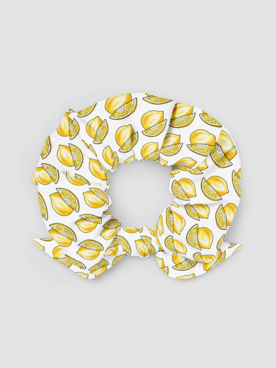 Lemons Lemons Everywhere scrunchie product image (3)