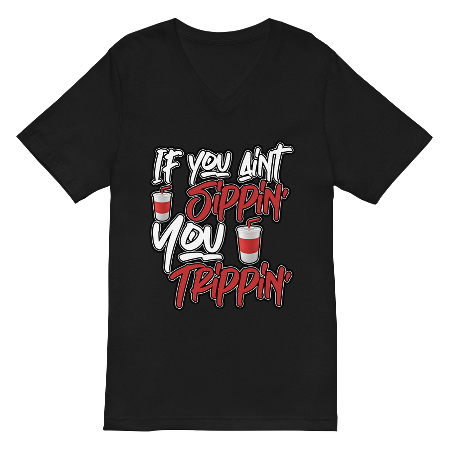 V-Neck Sip or Trip Tee product image (1)