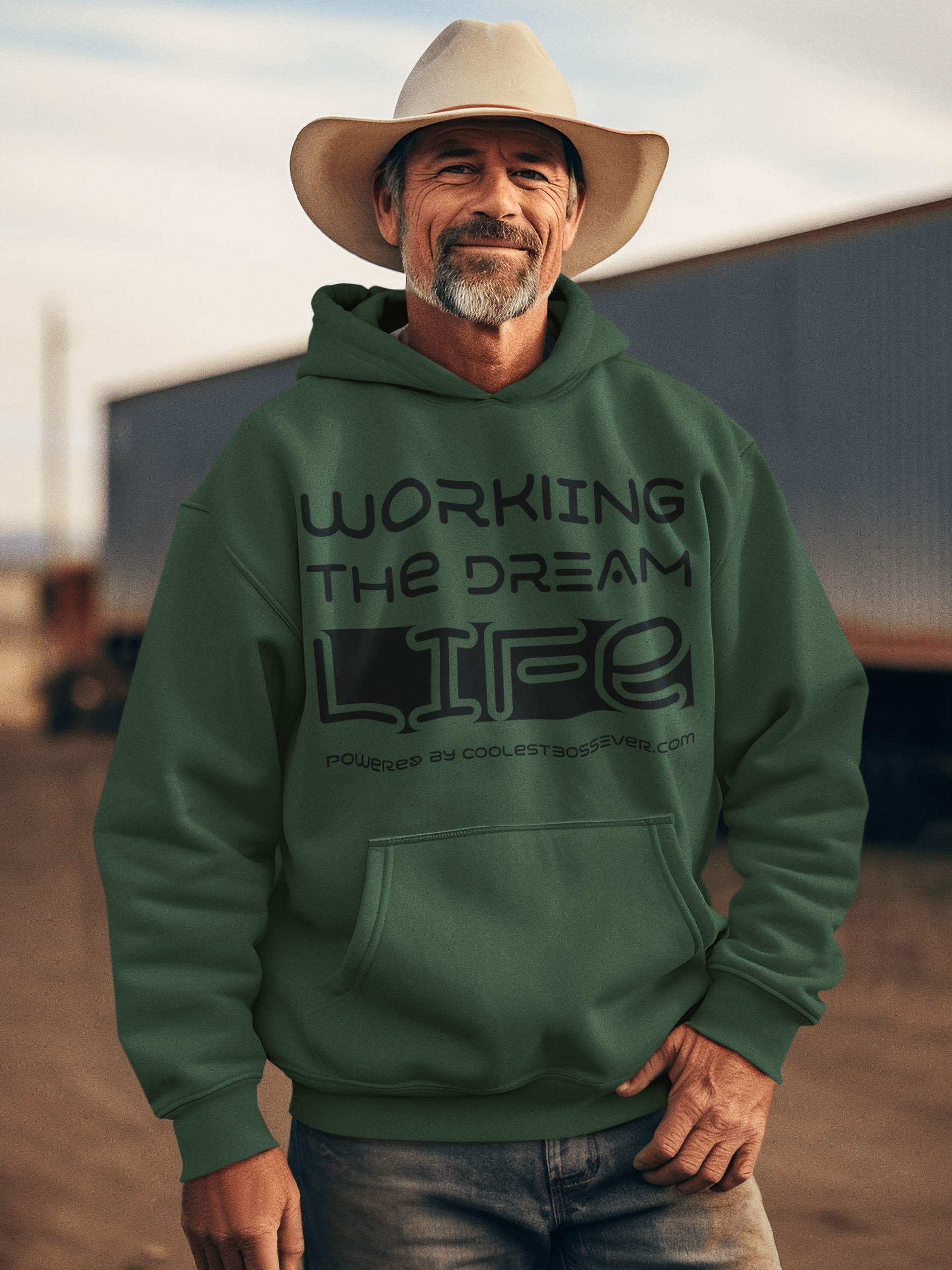 Coolest Boss Ever | Cotton Heritage Unisex Premium Hoodie | Ultimate Comfort & Style product image (10)
