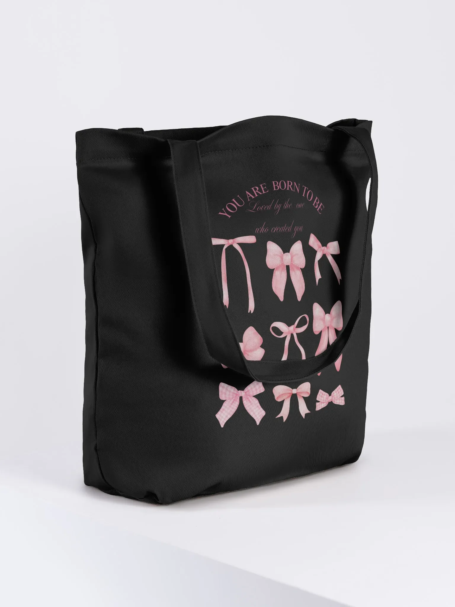 Love Pink Bows Galore Tote Bag product image (4)