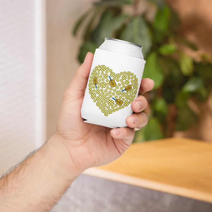 Pure Heart Pickleball Heartfelt Coozie Can Cooler product image (5)
