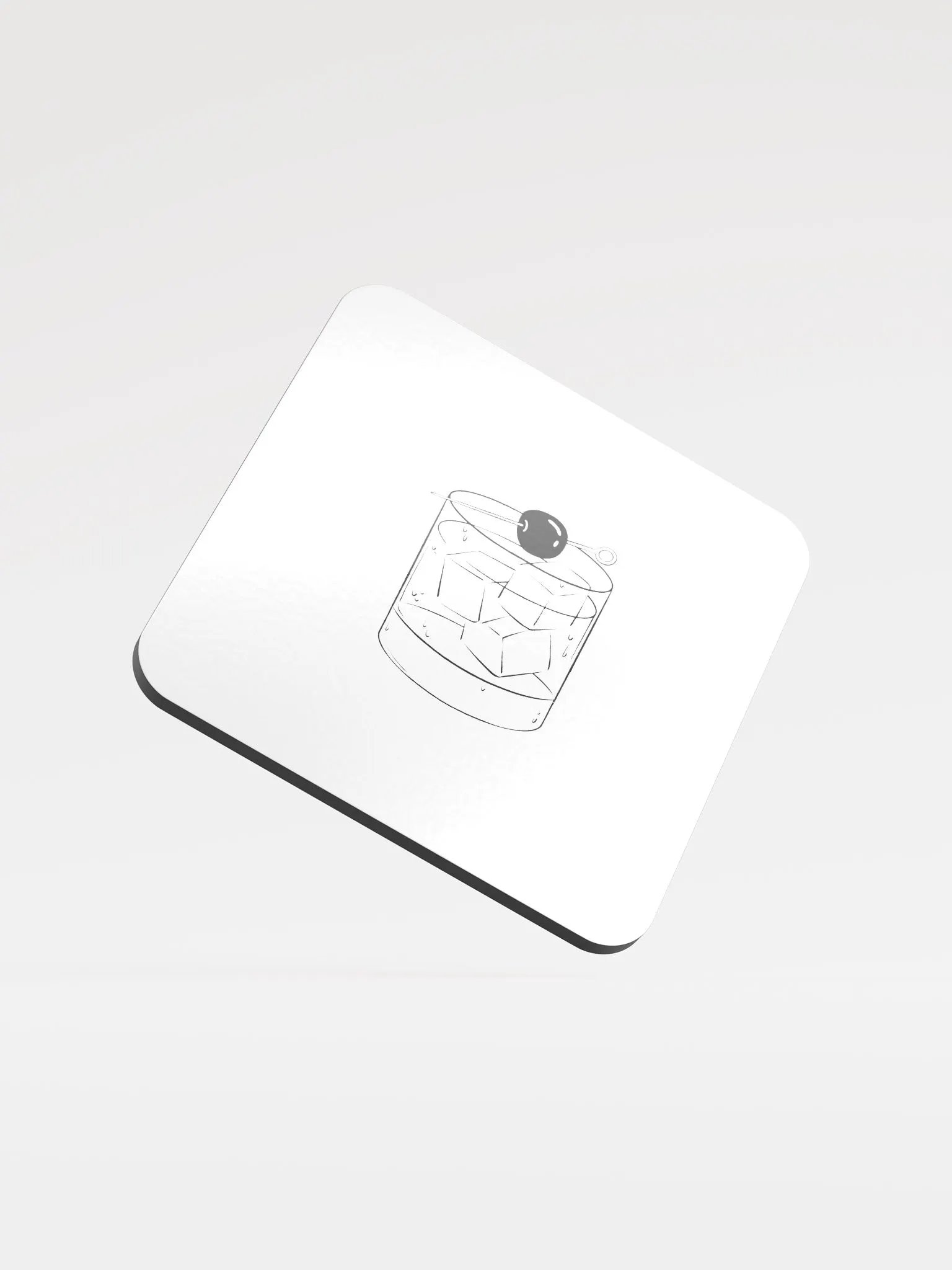 Chic Glossed Cork Coaster product image (1)
