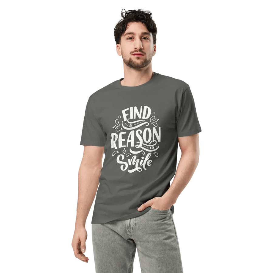 Find a reason to smile unisex tee product image (3)