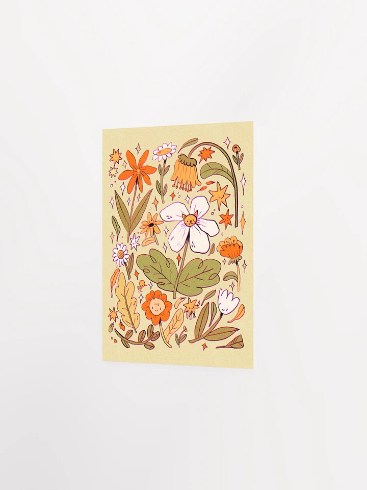 Flower Cat Print product image (2)