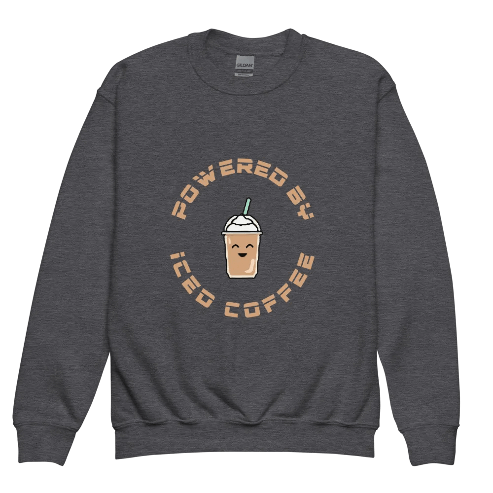 Youth Sweatshirt - Powered By Iced Coffee product image (2)