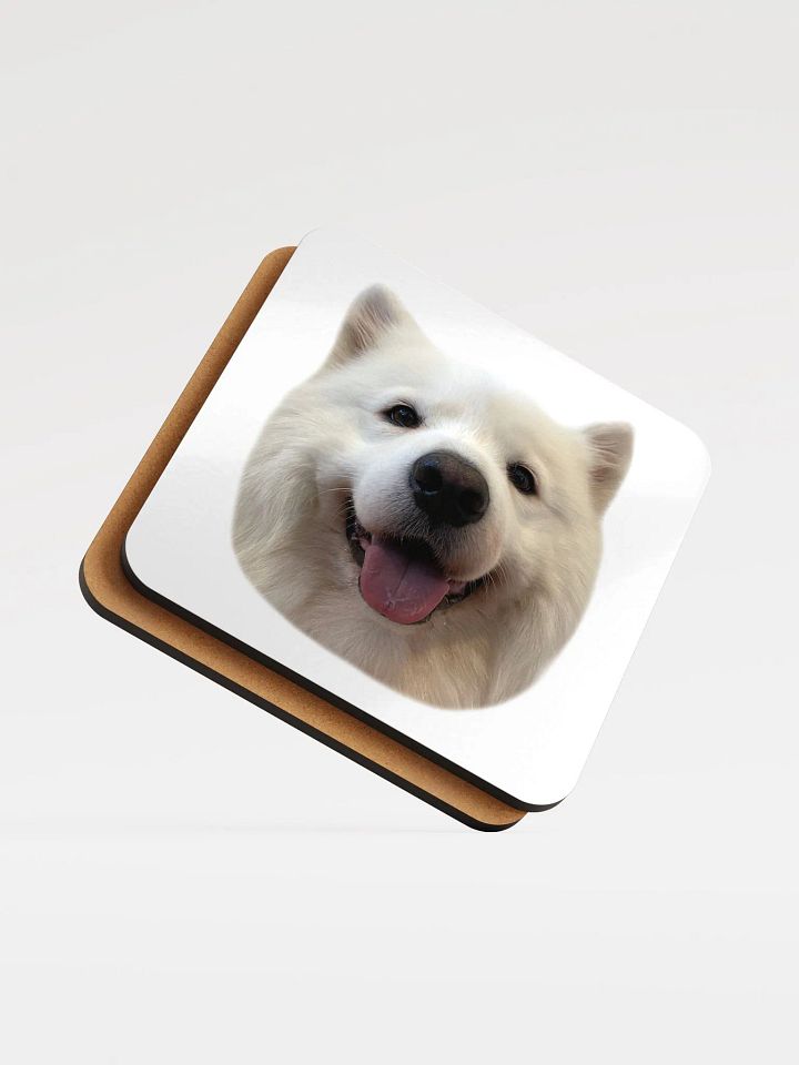Snow - Glossed Cork Coasters product image (1)