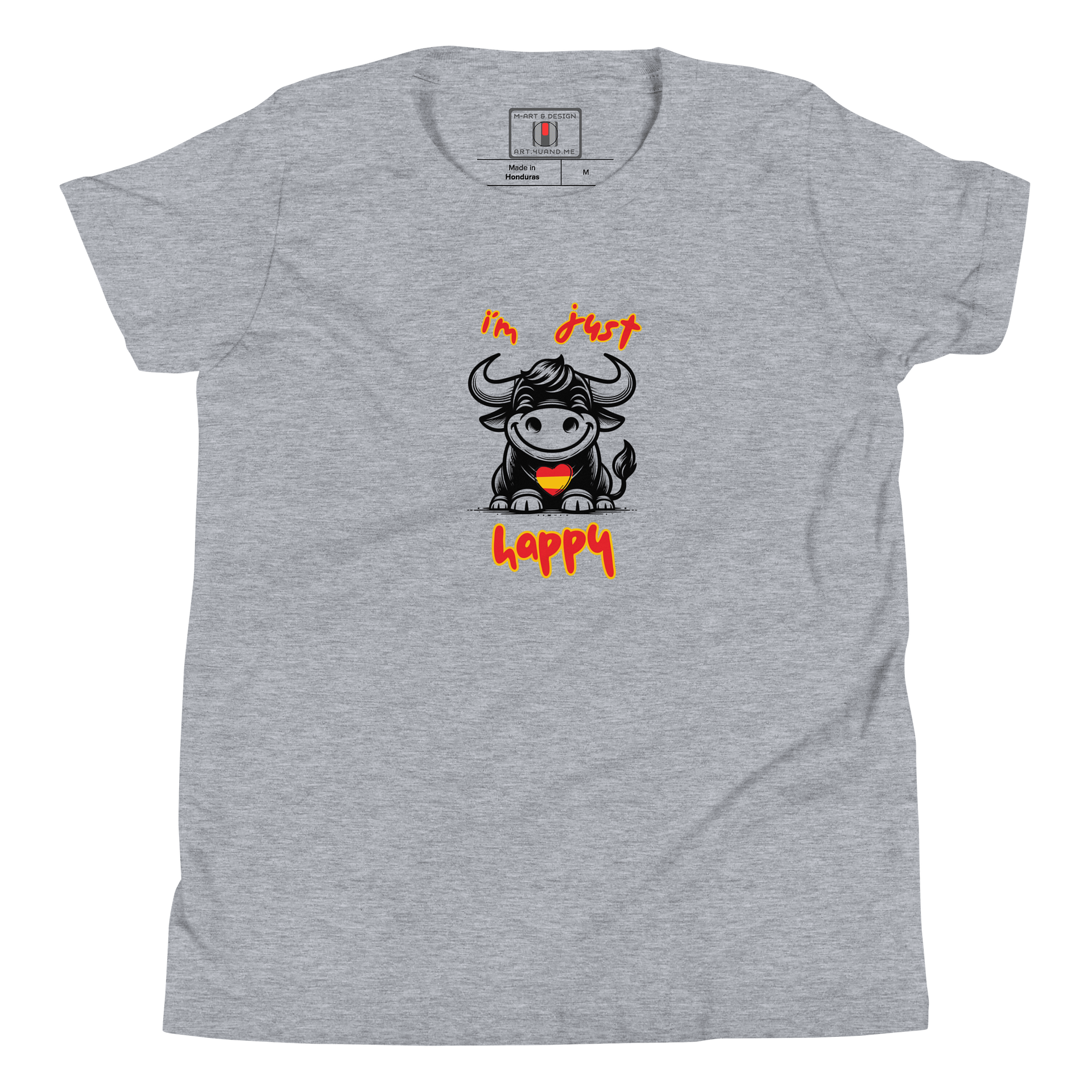 Happy Toro Bull Youth T-Shirt product image (29)