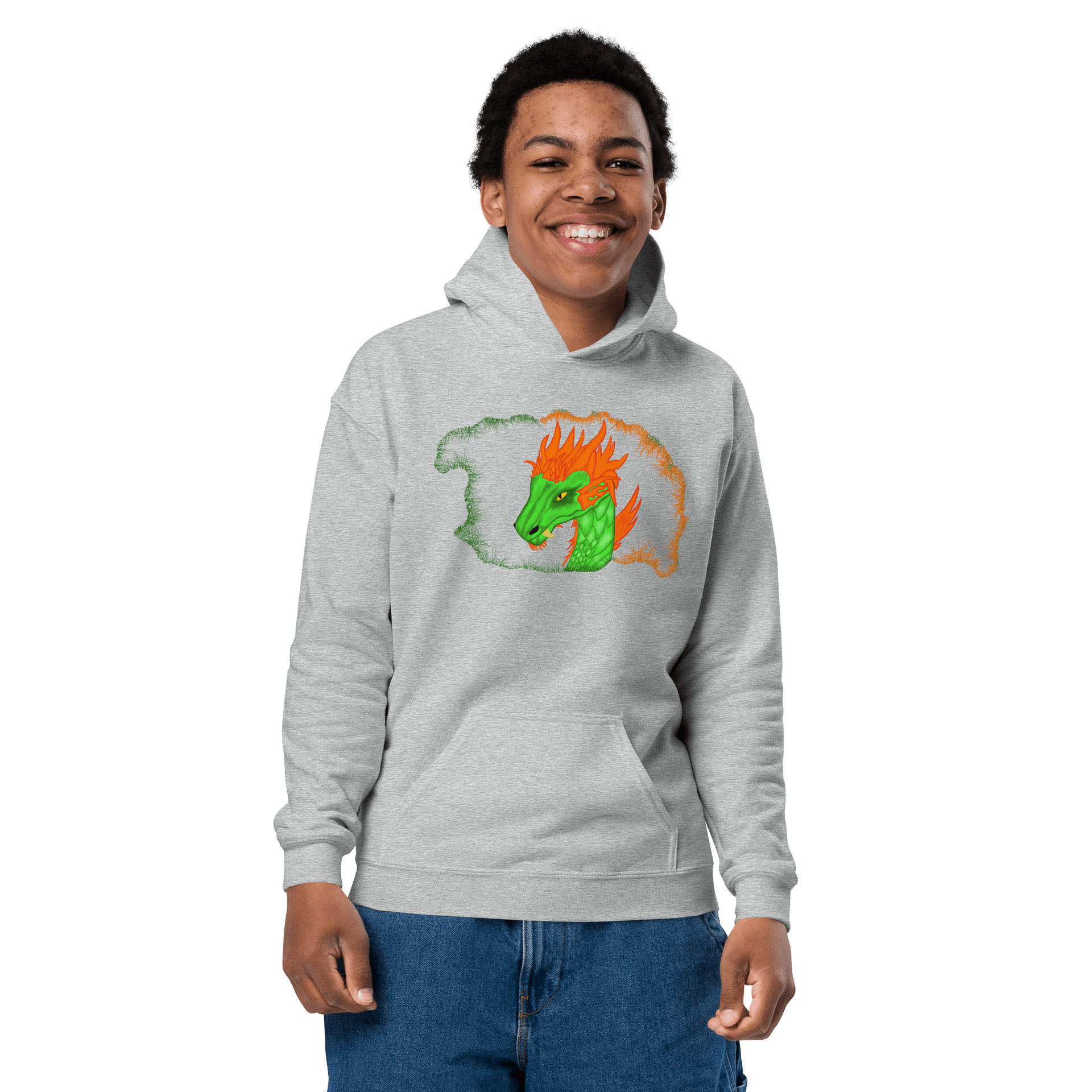 Dragon Fury Youth Hoodie product image (2)