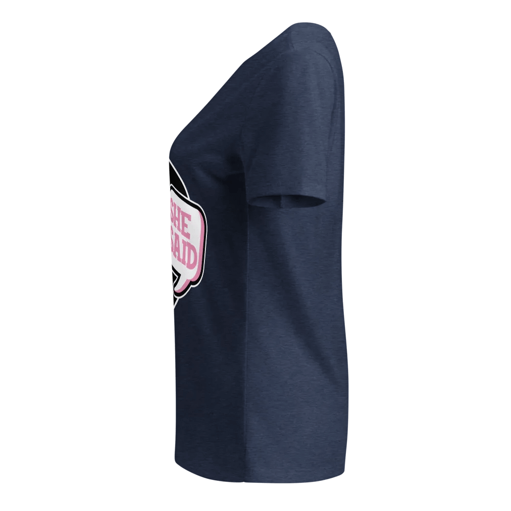 He Said, She Said Podcast Logo V-Neck Tee product image (6)