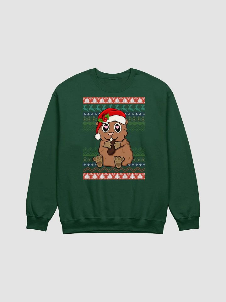 Faux-knit Guinea Pig Ugly Christmas Sweater product image (1)