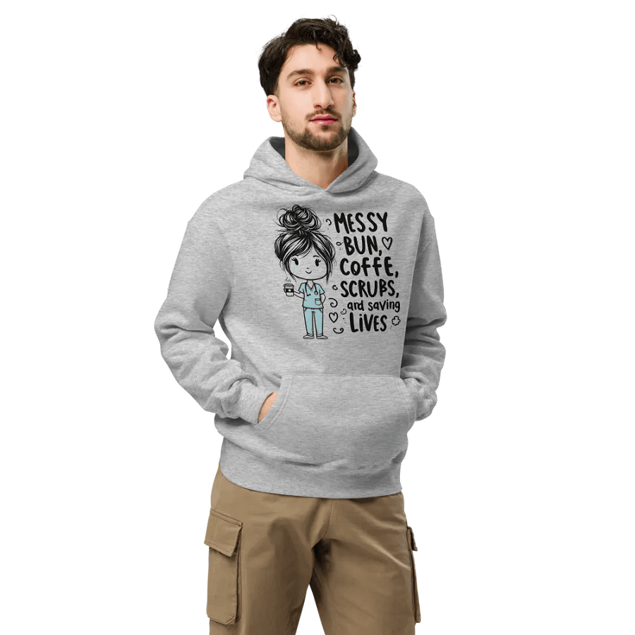 Casual Medical Worker Vibes Hoodie product image (17)