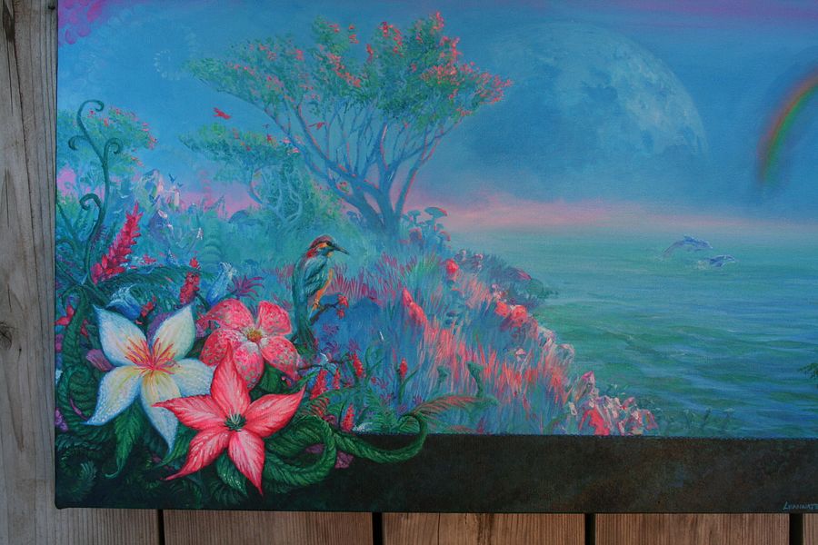 Elysian Strand - Original Acrylic Painting - NA Only product image (4)