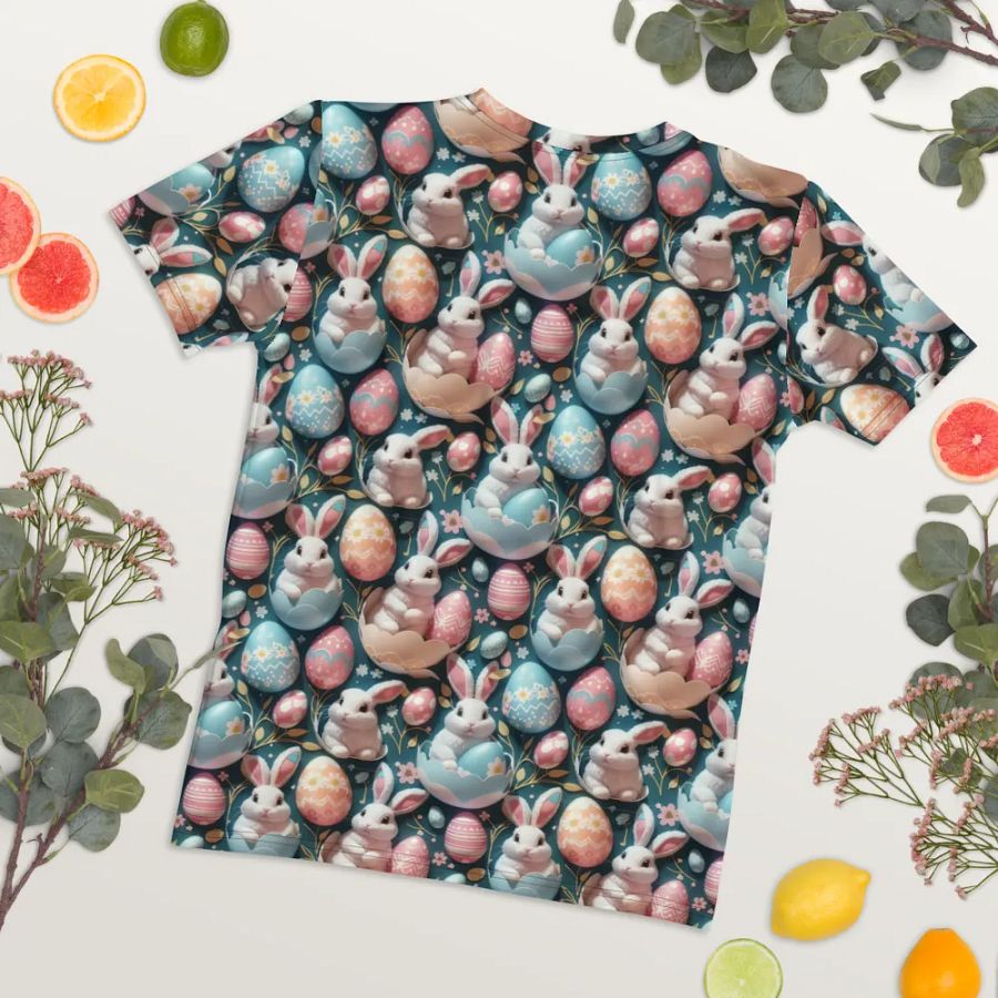 Easter Pattern All Over Print T-shirt product image (8)
