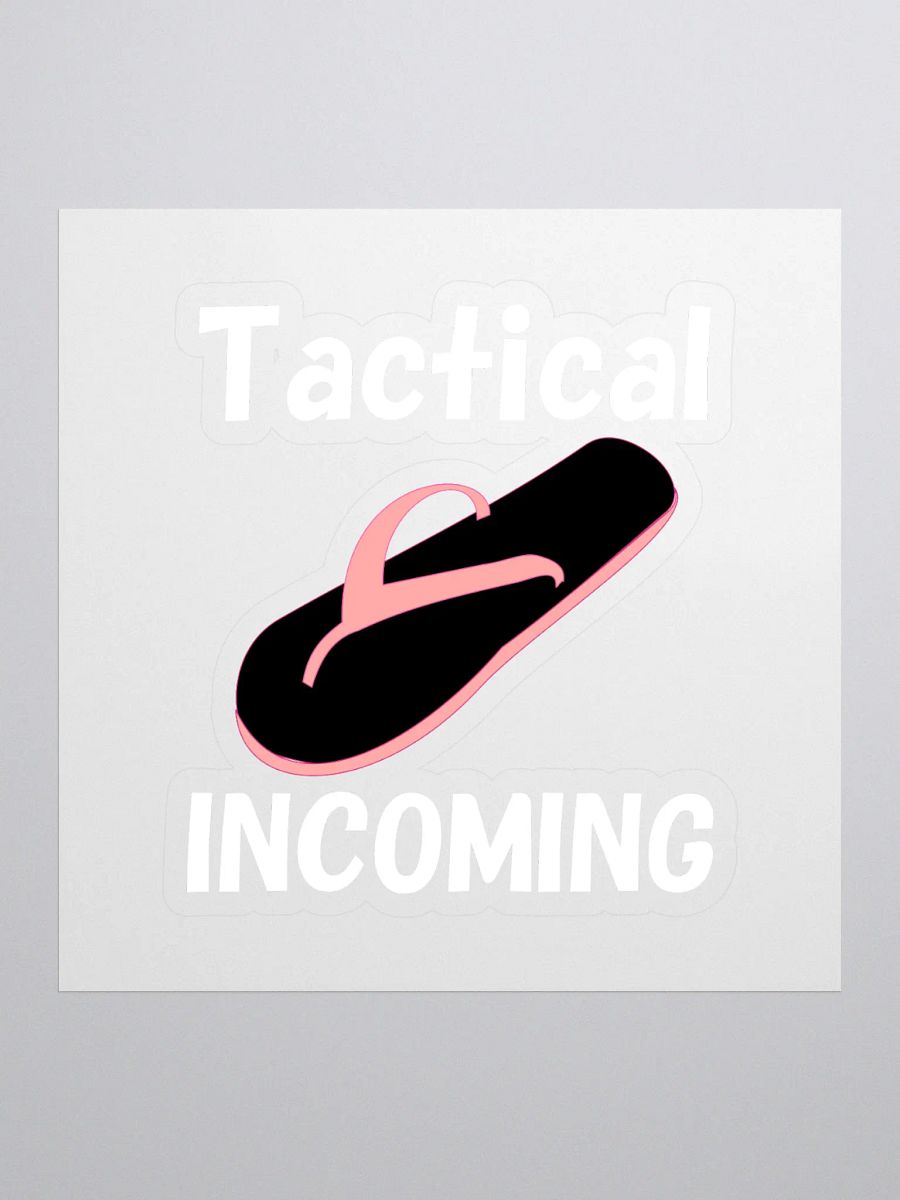 Tactical Flip-Flop Kiss Cut Stickers product image (1)