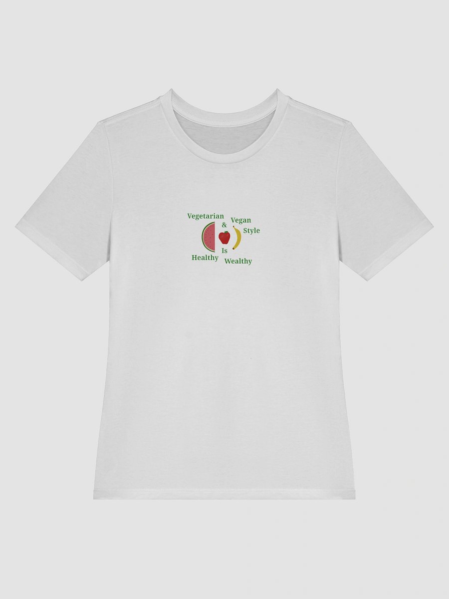 Healthy & Wealthy Vegetarian Style T-Shirt product image (3)