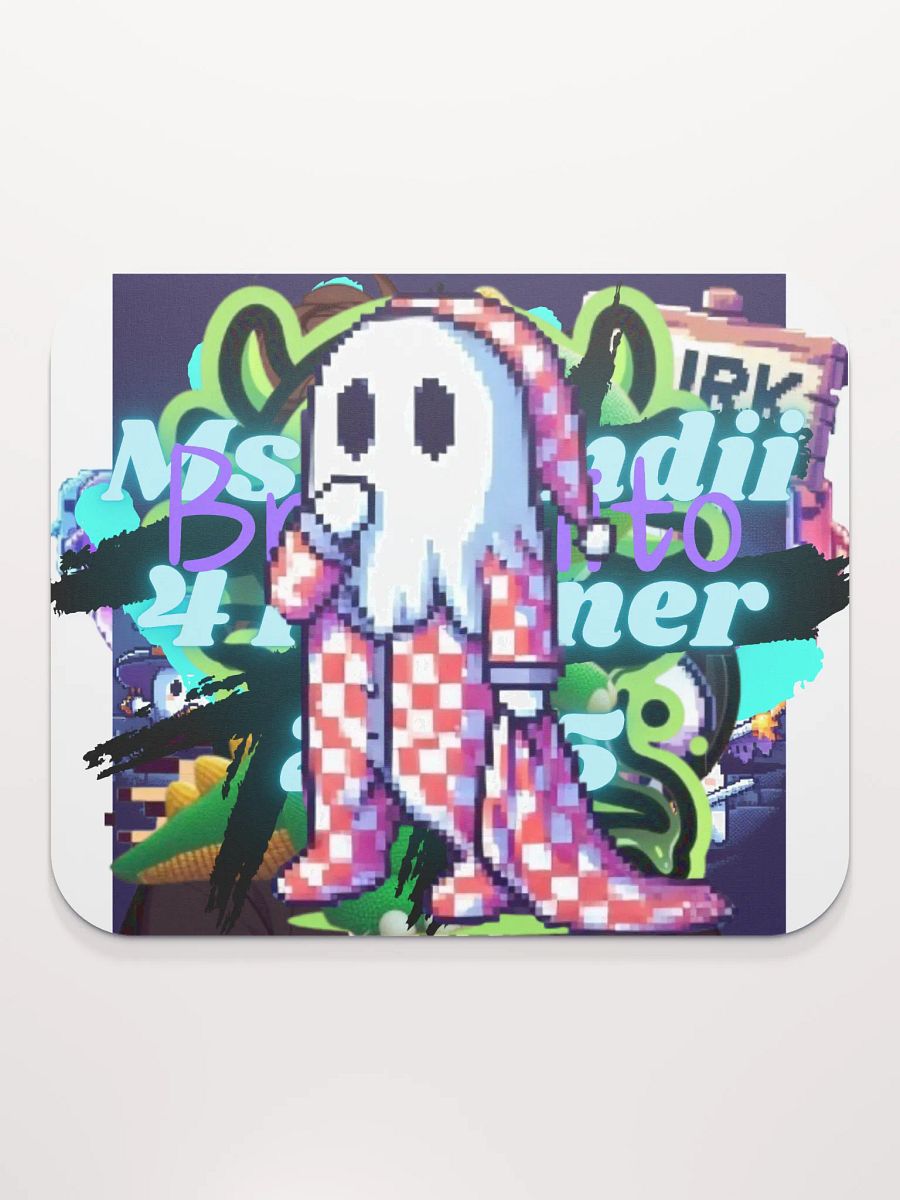 Vibrant Ghostly Adventures Mouse Pad product image (2)