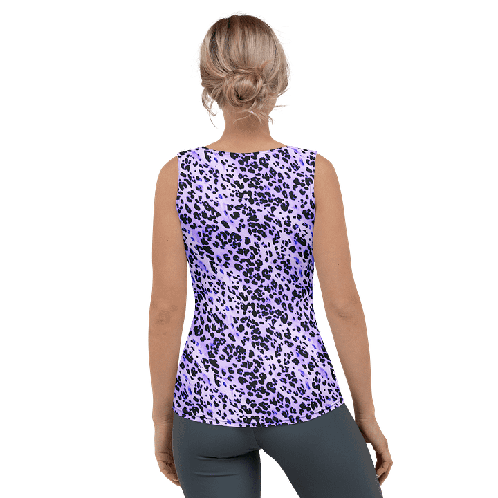 Purple Leopard Skin Tank Top product image (2)