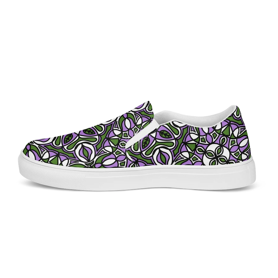 Mens Slip On Canvas - Gender Queer Abstract product image (10)