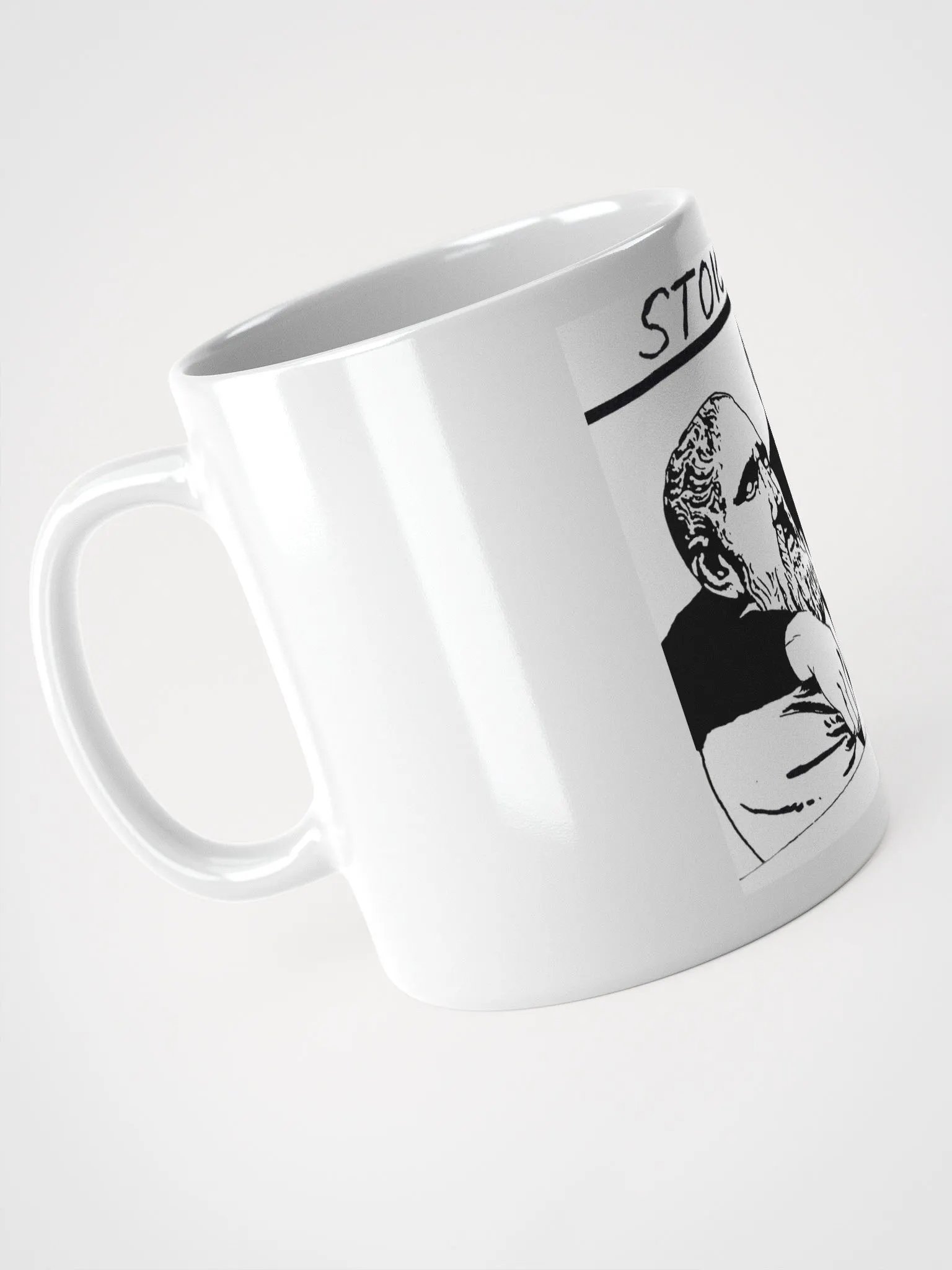 Stoic Youth White Glossy Mug product image (4)