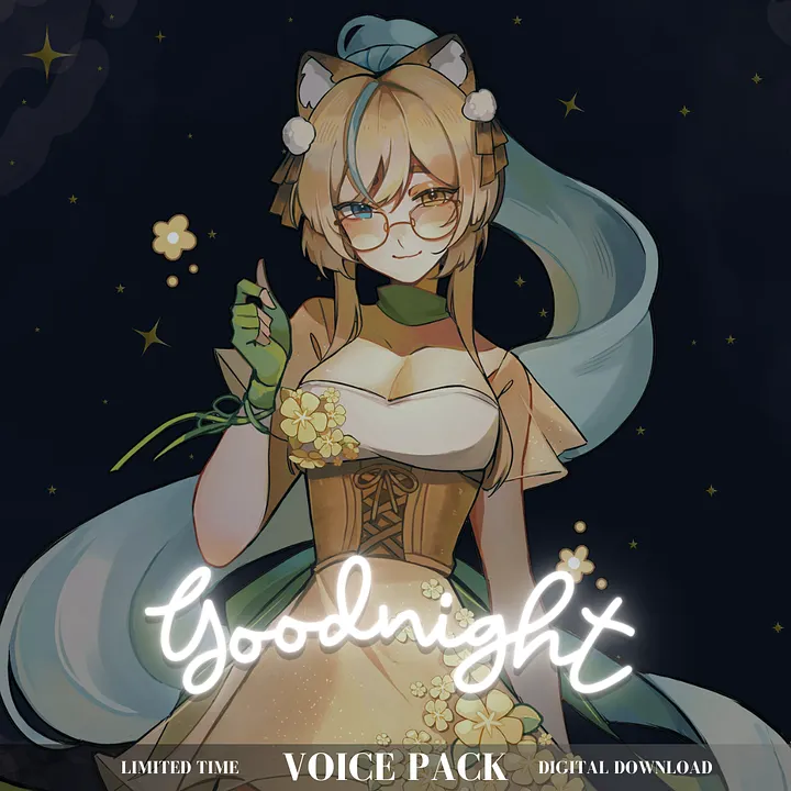 【VOICE PACK】 Goodnight - Digital Download product image (1)