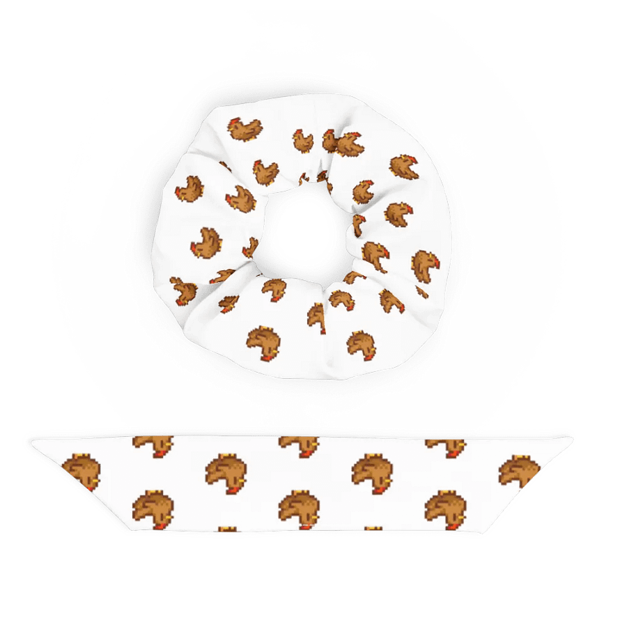 Sweet Stardew Chicken Scrunchie product image (5)