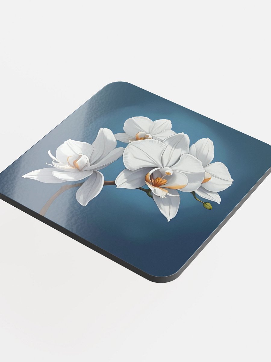White Orchid Coasters product image (4)