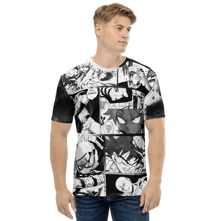 LIGHTVDARK ANIME COMICSTYLE SHIRT product image (2)