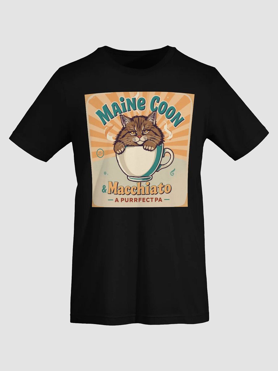 Maine Coon Macchiato T-Shirt product image (27)