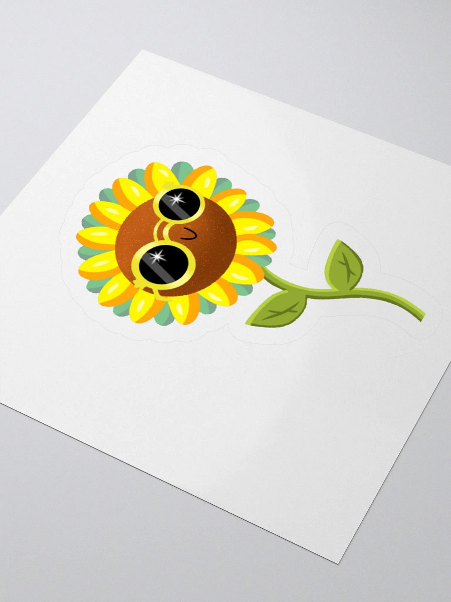 Summer vibe sunflower sticker product image (3)