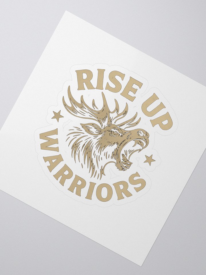 Rise Up Warriors - Sticker product image (2)