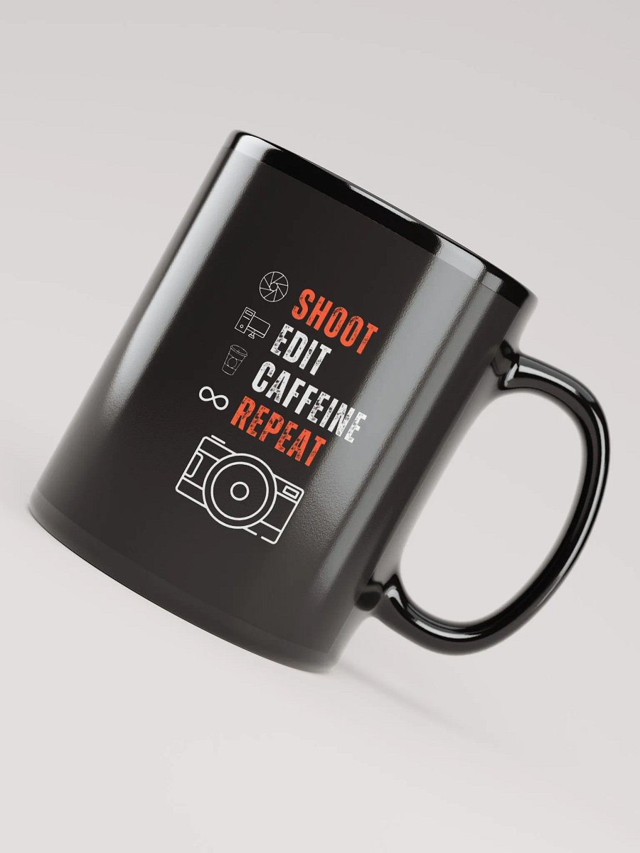 Shoot Edit Caffeine Repeat Coffee Mug product image (1)
