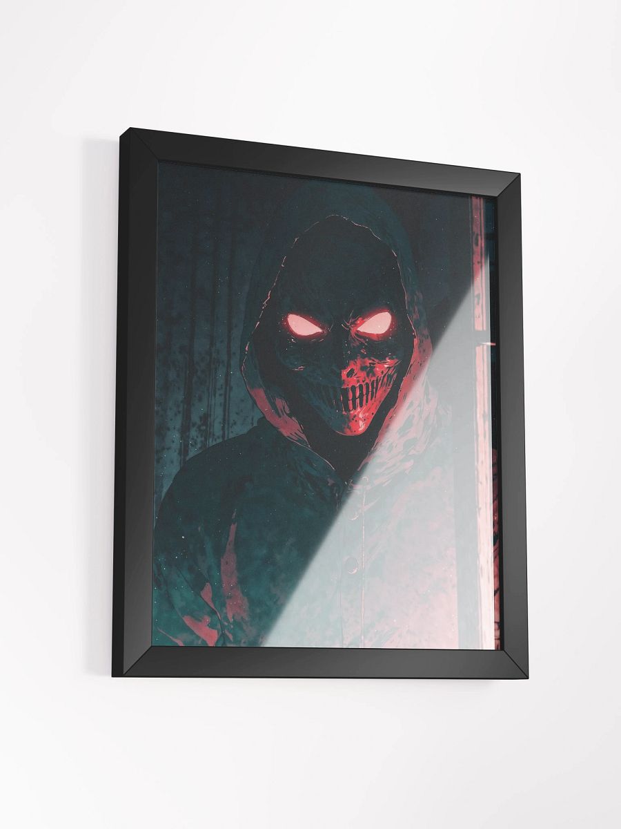 The Visitor at the Glass Framed Print product image (17)