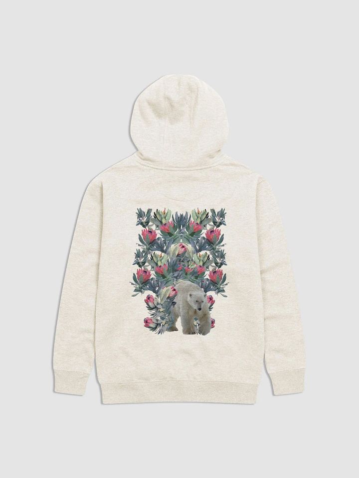 Polar Bear with Flowers Hoodie product image (6)