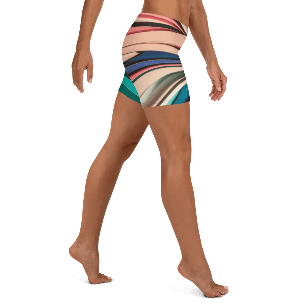 TDS Music Women's Bike Shorts with Abstract Geometric Print (XS-3XL) product image (8)
