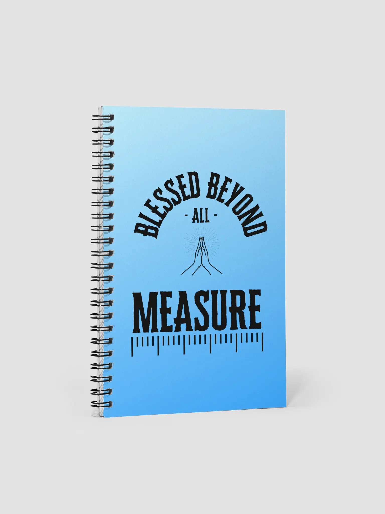 Blessed Beyond All Measure Spiral Notebook product image (1)