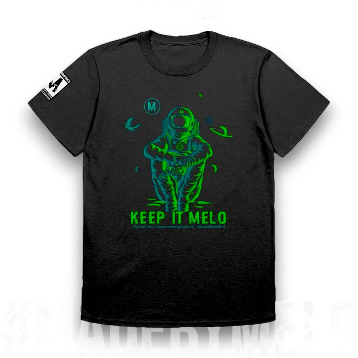 #MeloCrew Vibes: Green - Basic T-Shirt | #MadeByMELO product image (1)