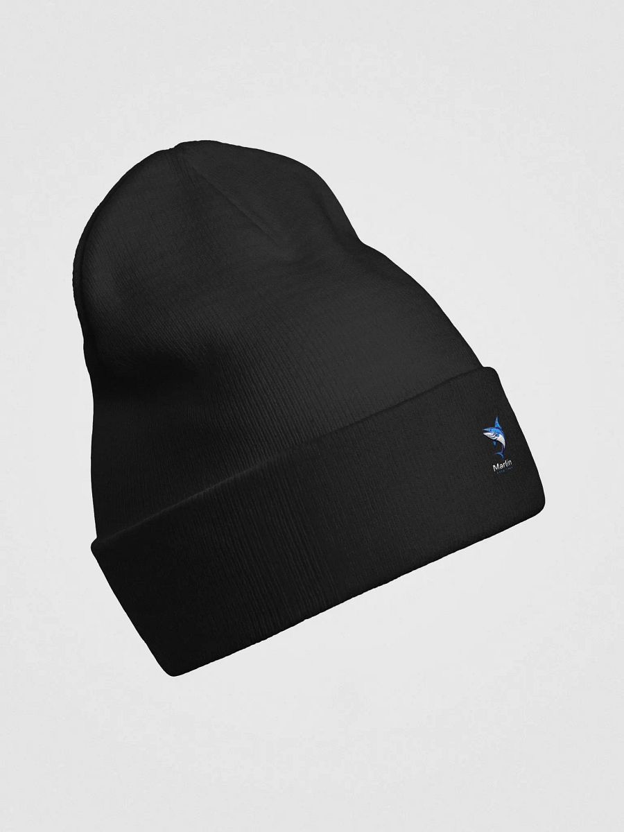 Leaping Blue Marlin Knit Beanie product image (4)