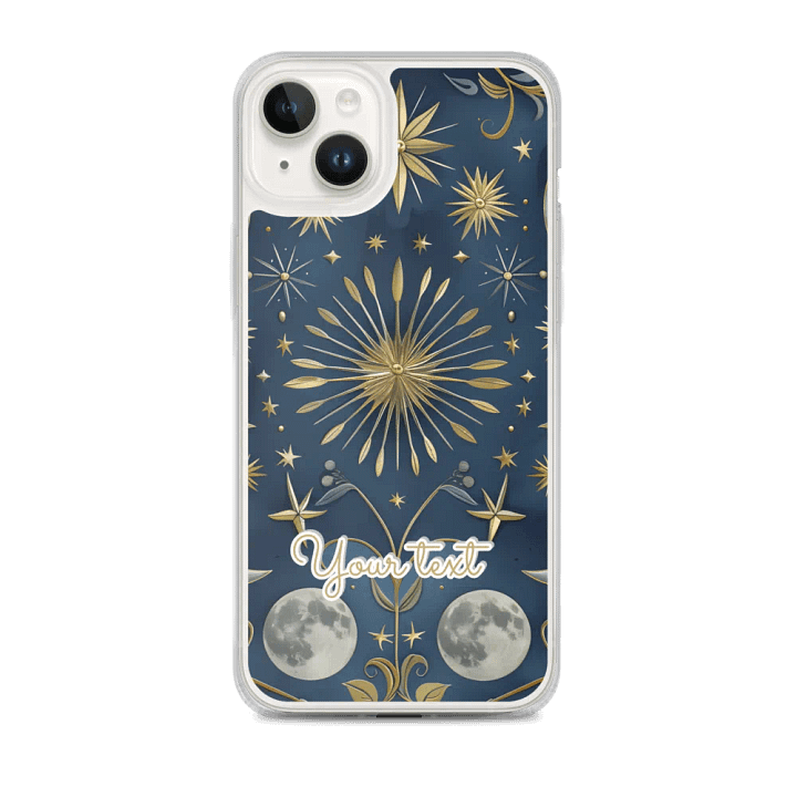 Celestial Moon Zodiac Customizable iPhone® Case product image (1)