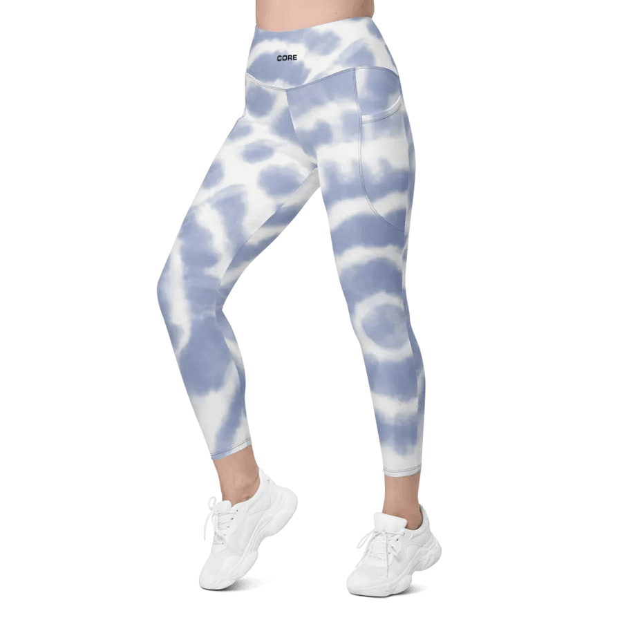 Circle tie dye Pocket Legging product image (3)