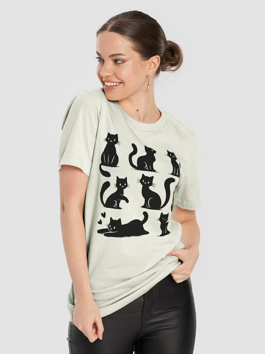 Black Cats Supersoft Unisex T-Shirt product image (8)