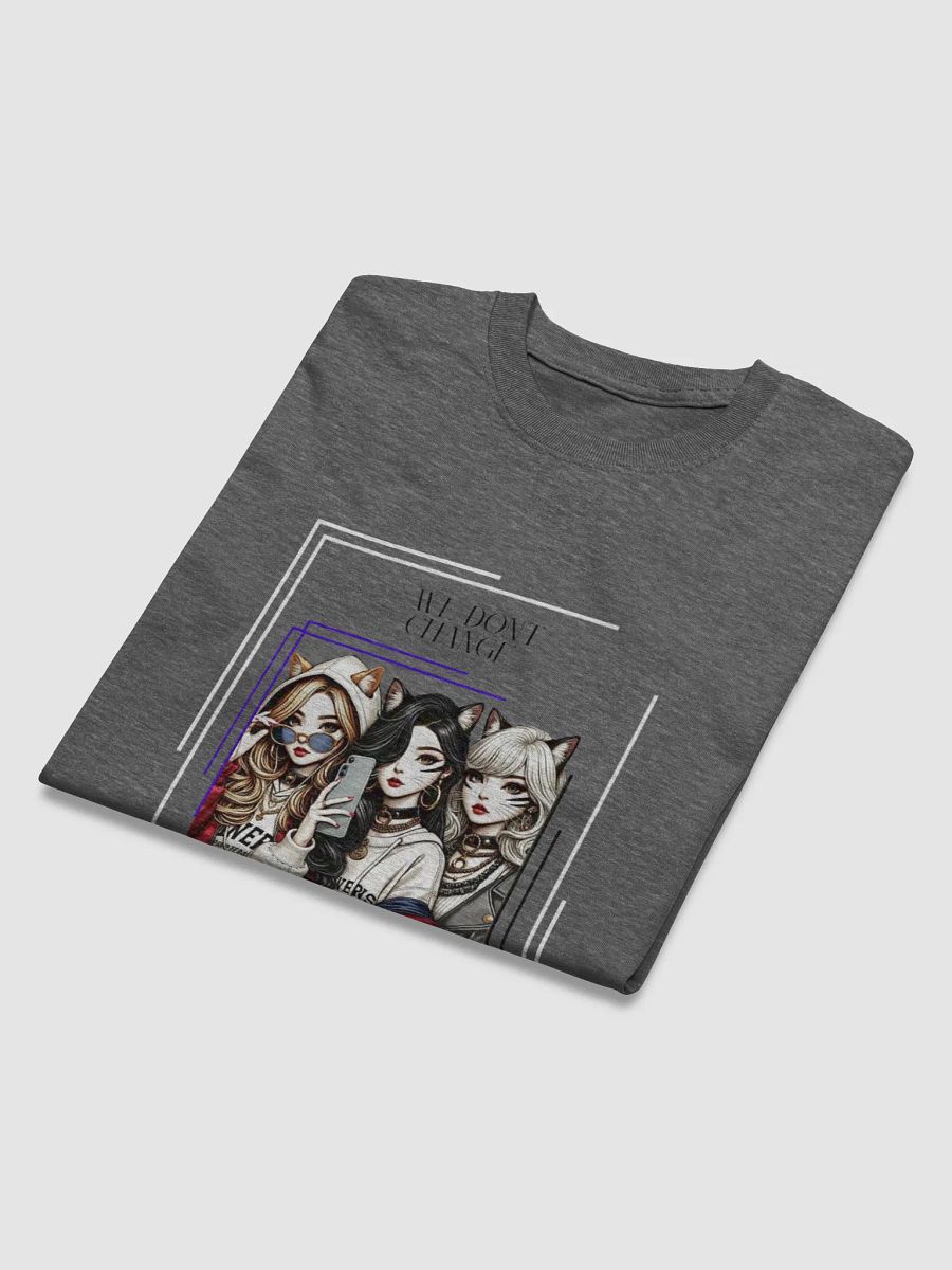 Gothic Anime Girls T-Shirt | Trendy Streetwear Cat Ear Hoodie Art | Aesthetic Urban Fashion Tees product image (7)