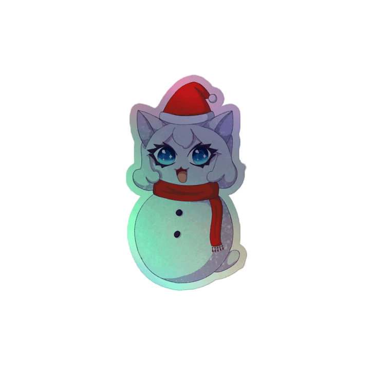 Snow-Cat Sticker product image (2)