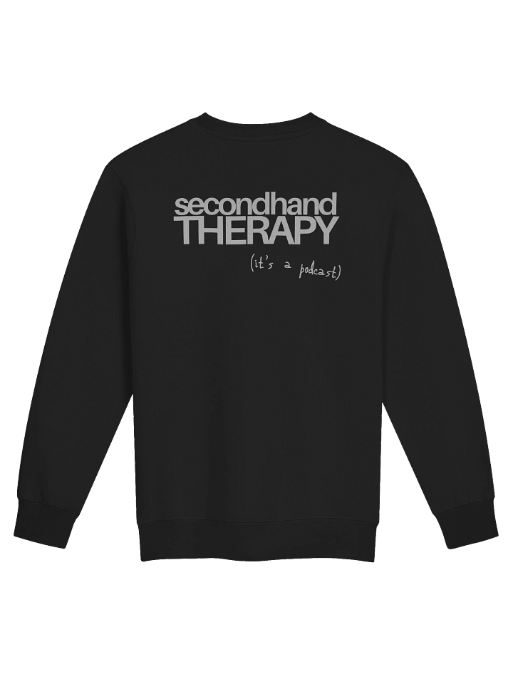 It's a Podcast Crewneck (Black) product image (2)