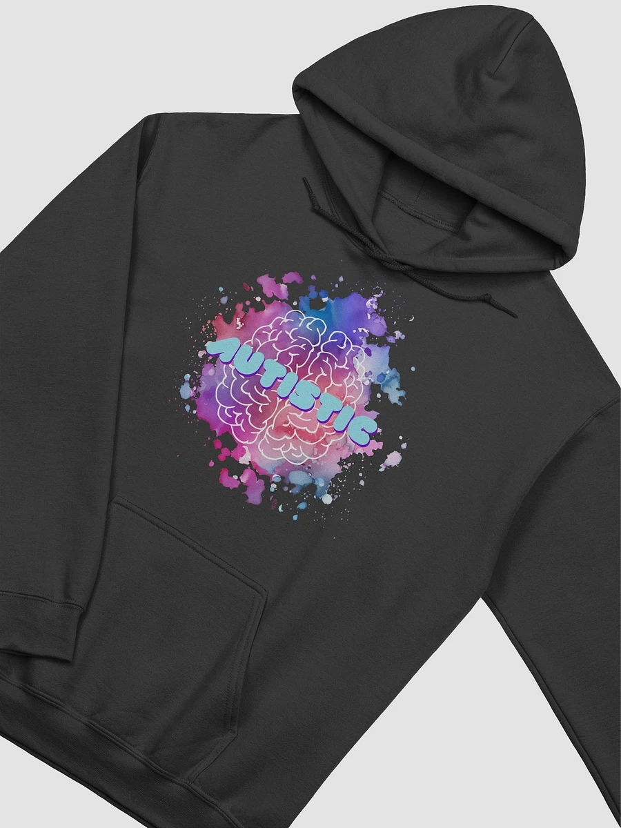 Autistic Paint Splatter Brain Retro Text Classic Unisex Hoodie product image (36)