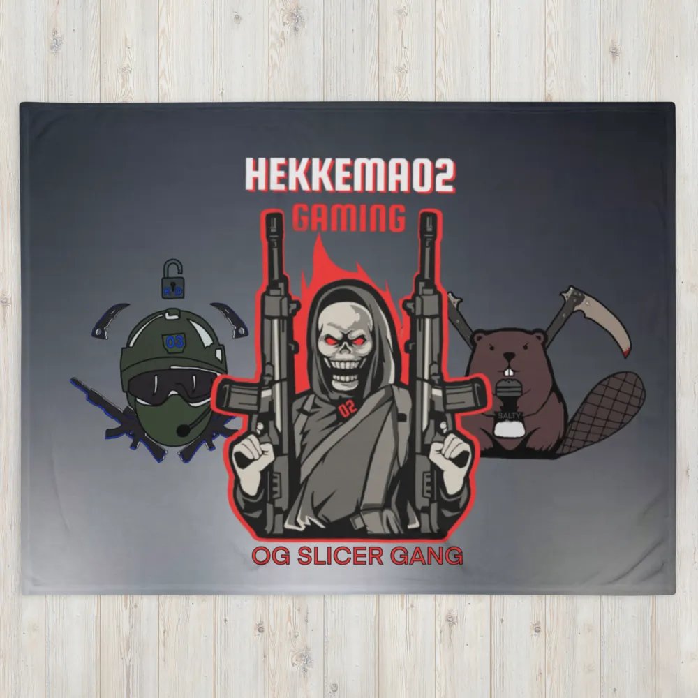 OG Slicer Gang Trio Throw Blanket product image (5)