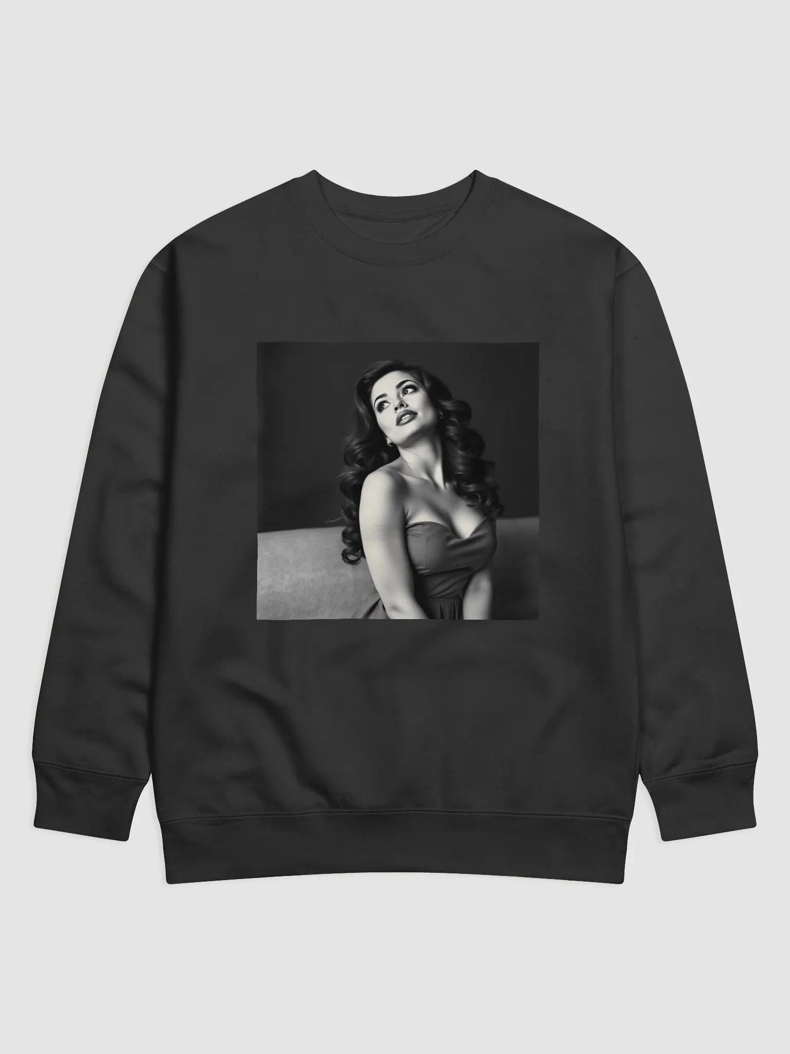 Isabella Sweatshirt - Pinup Sweatshirt - Graphic Sweatshirt product image (1)